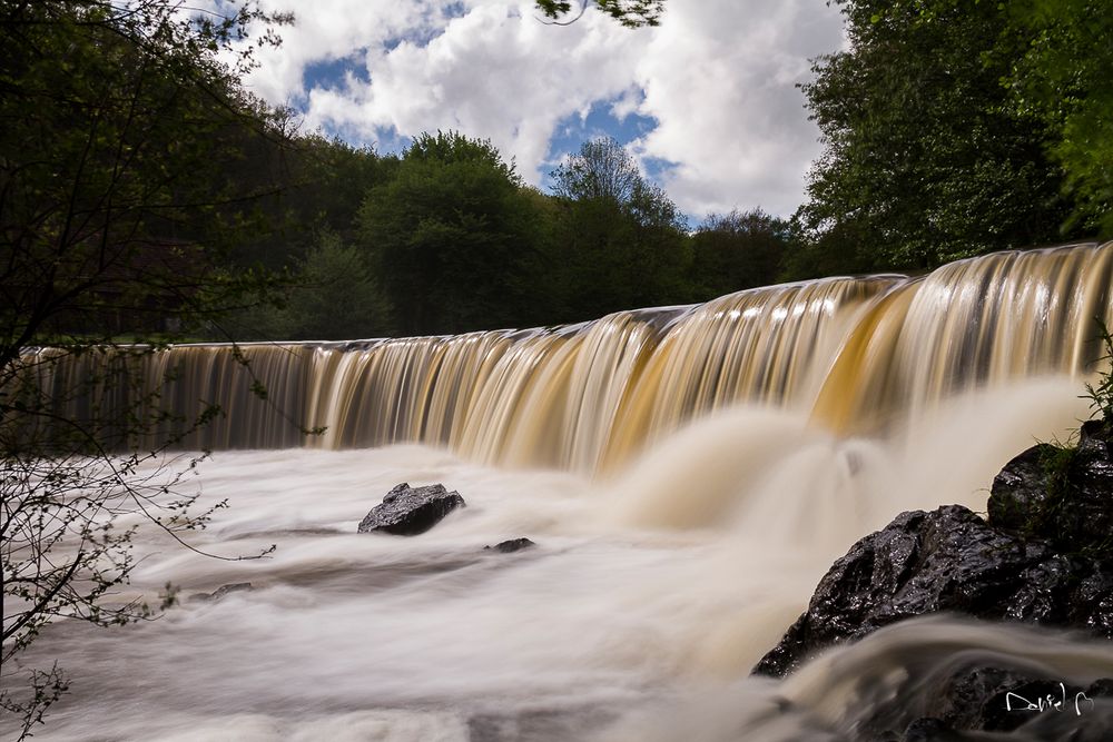 Cascade sur l'Auvézère