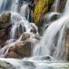 Cascade sur le Luech à Vialas  ( Lozère )