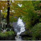 Cascade sur l'île d'Orléans à Québec