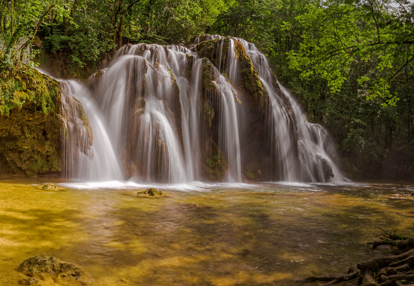 Cascades am Abend