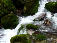 Cascades dans les montagnes suisse