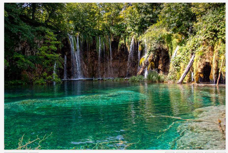 Cascades de Croatie