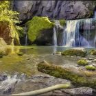 Cascades de la Billaude dans le Jura