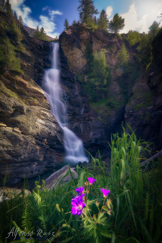 Cascades de Lillaz, Monte Paradiso