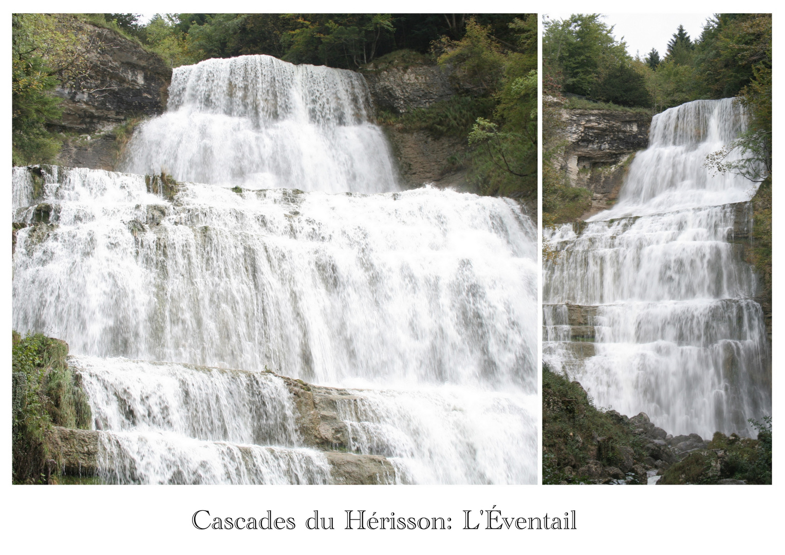 Cascades du Hérisson: L'Éventail