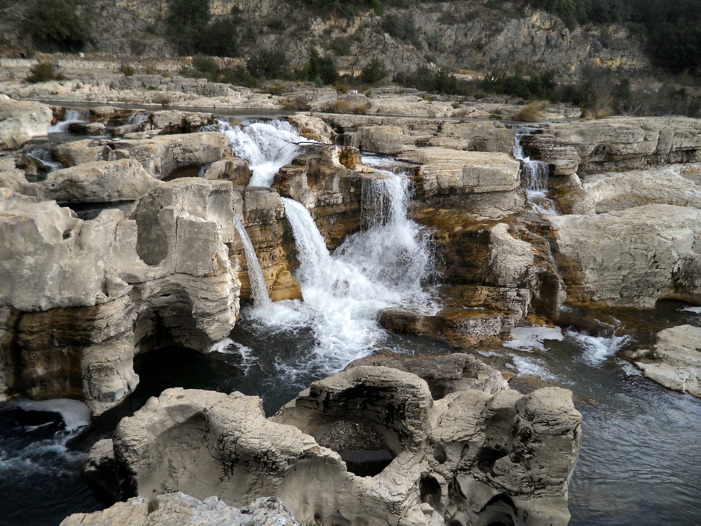 cascades du Sautadet cet après midi ......