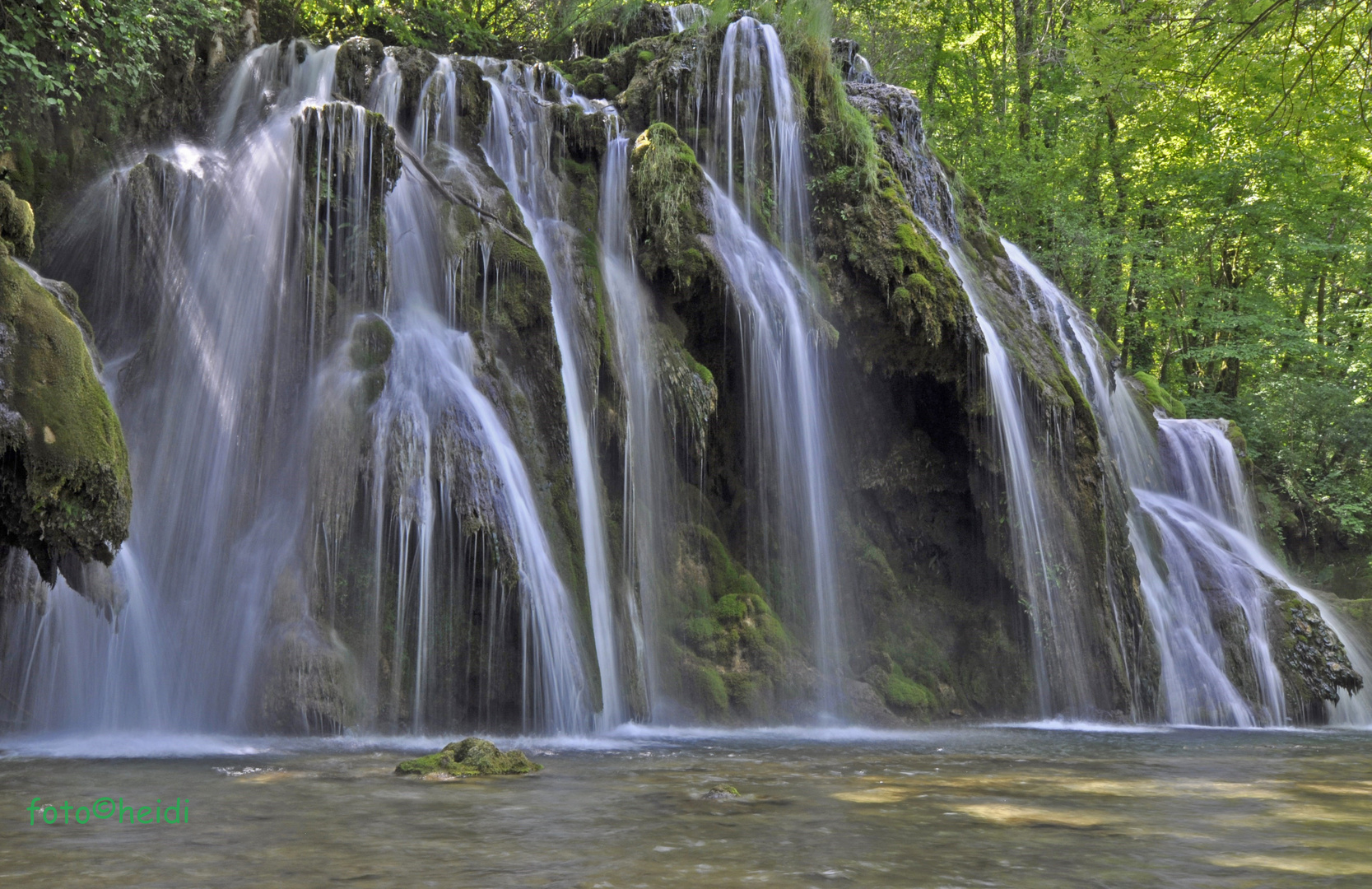 Cascades in Arbois (Fr)