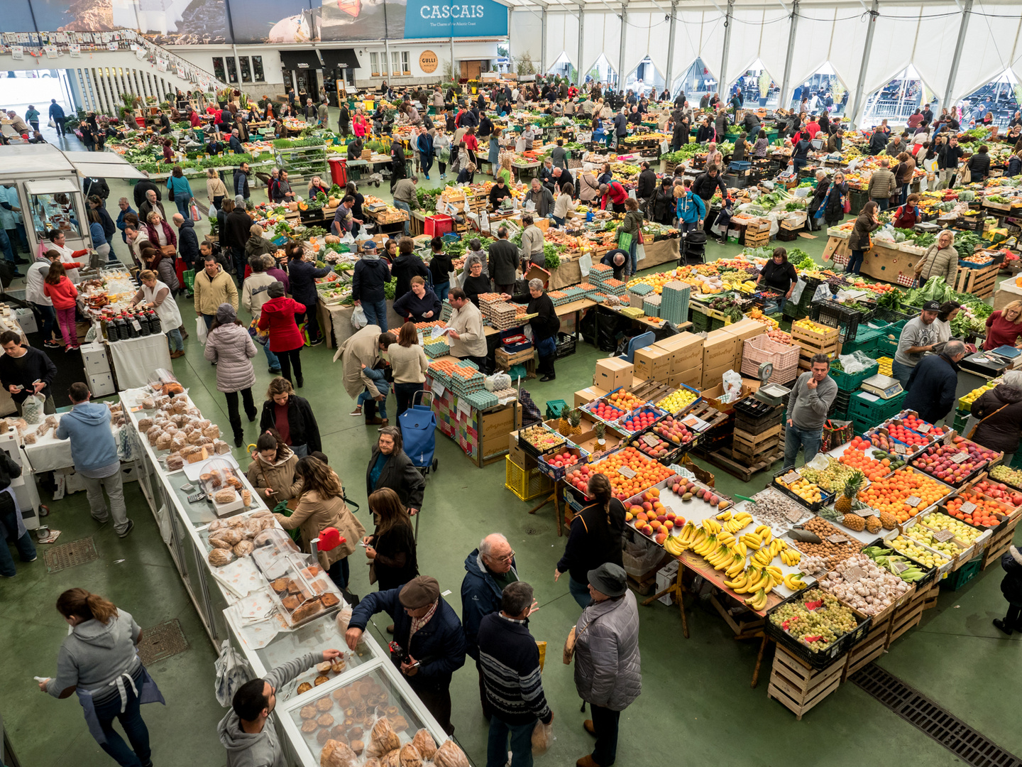 Cascais, Markthalle