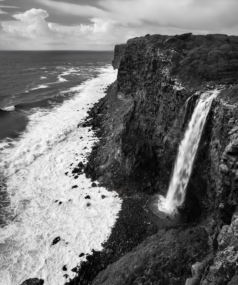 Cascata a mare di Capo Nieddu, aprile 2013