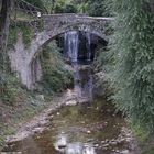 Cascata della Lavandaia e Ponte del Mulino sul fiume Calore a Montella(AV) 