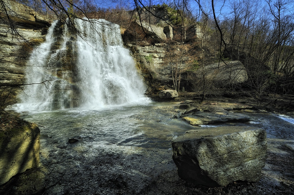 cascata dell'Alferello.