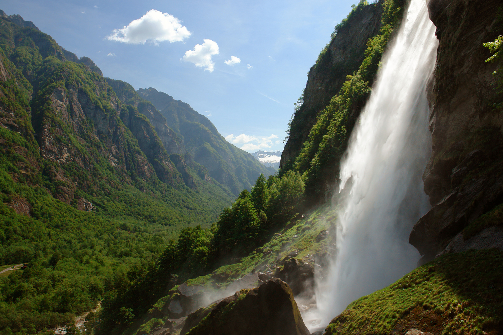 Cascata di Foroglio Tessin