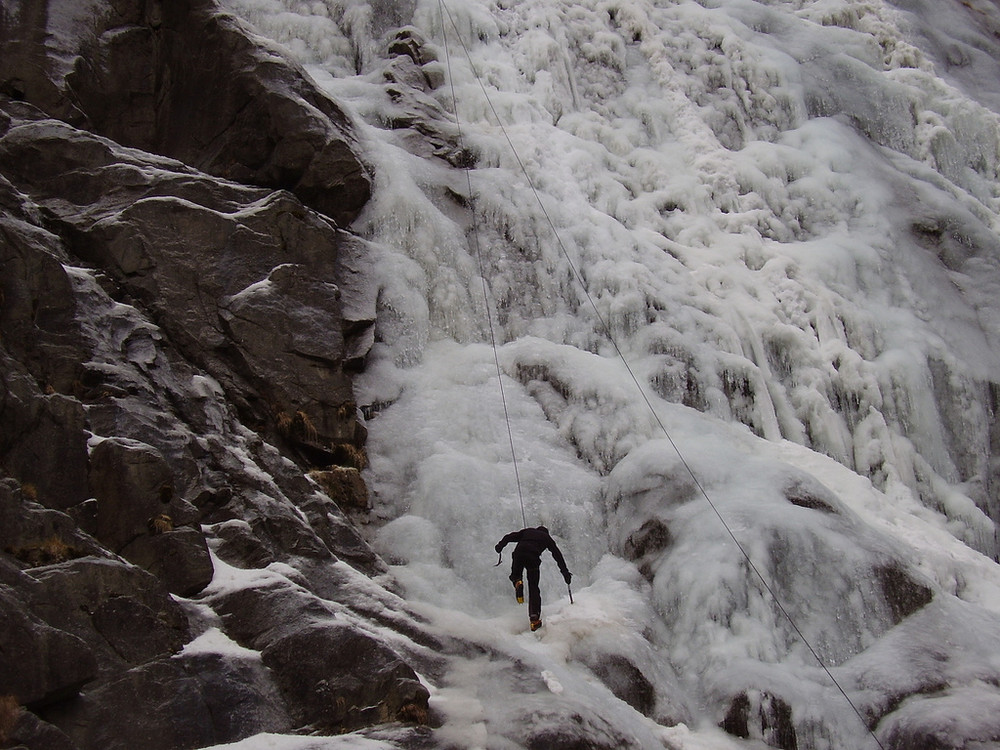 Cascata di ghiaccio