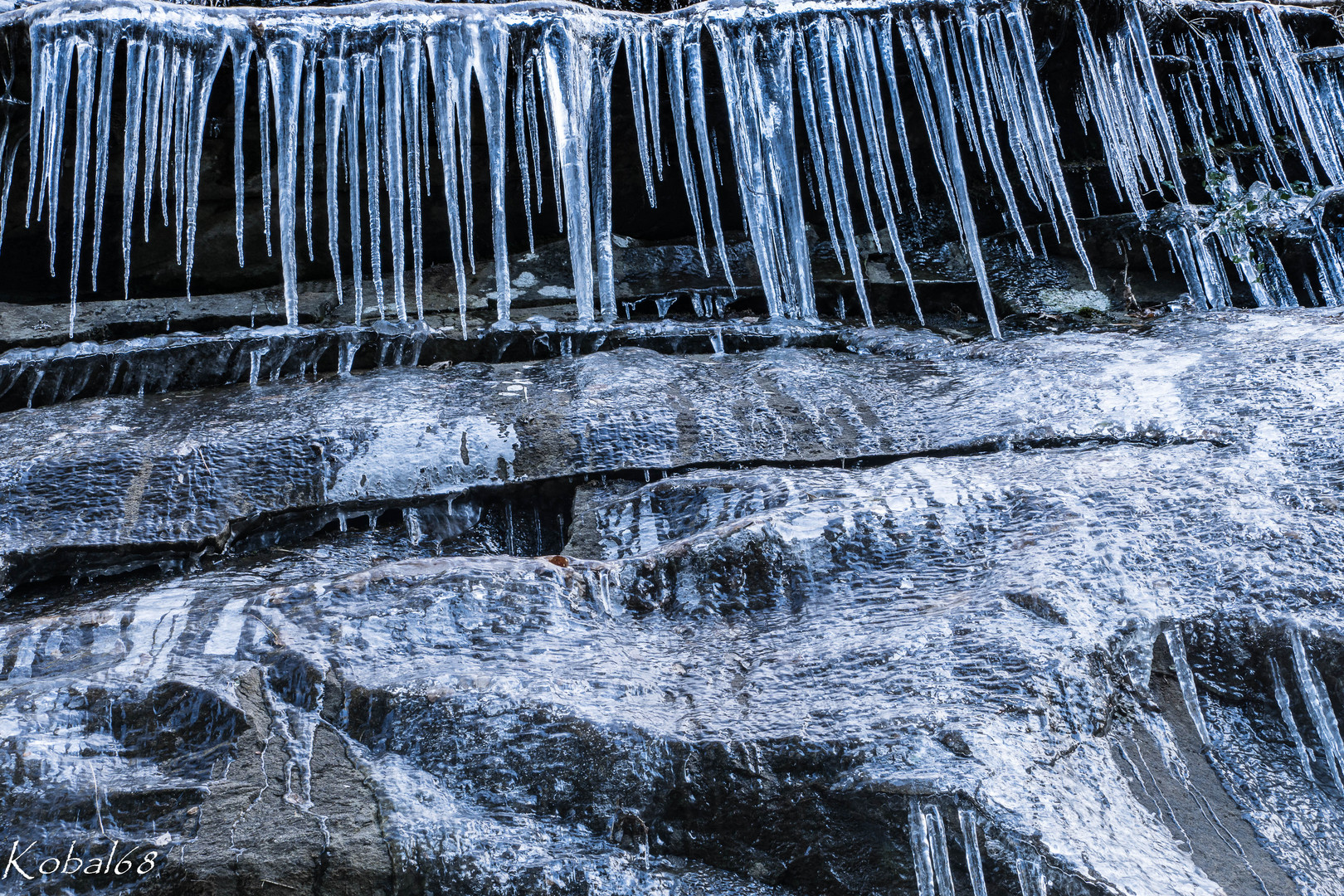 cascata di ghiaccio 