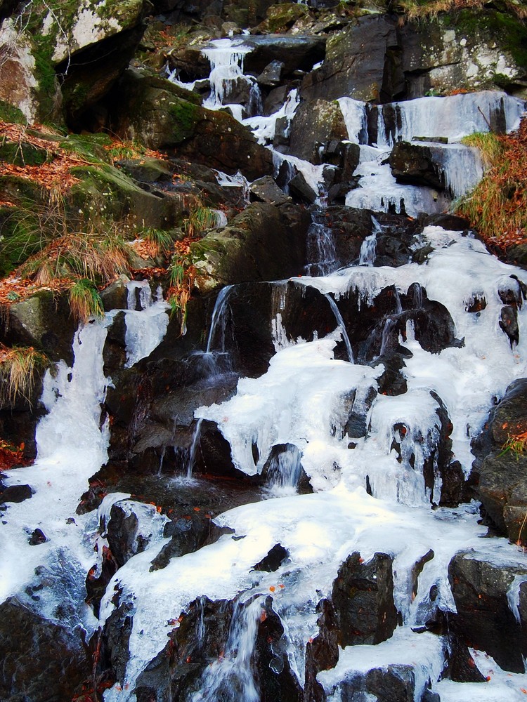 cascata di ghiaccio