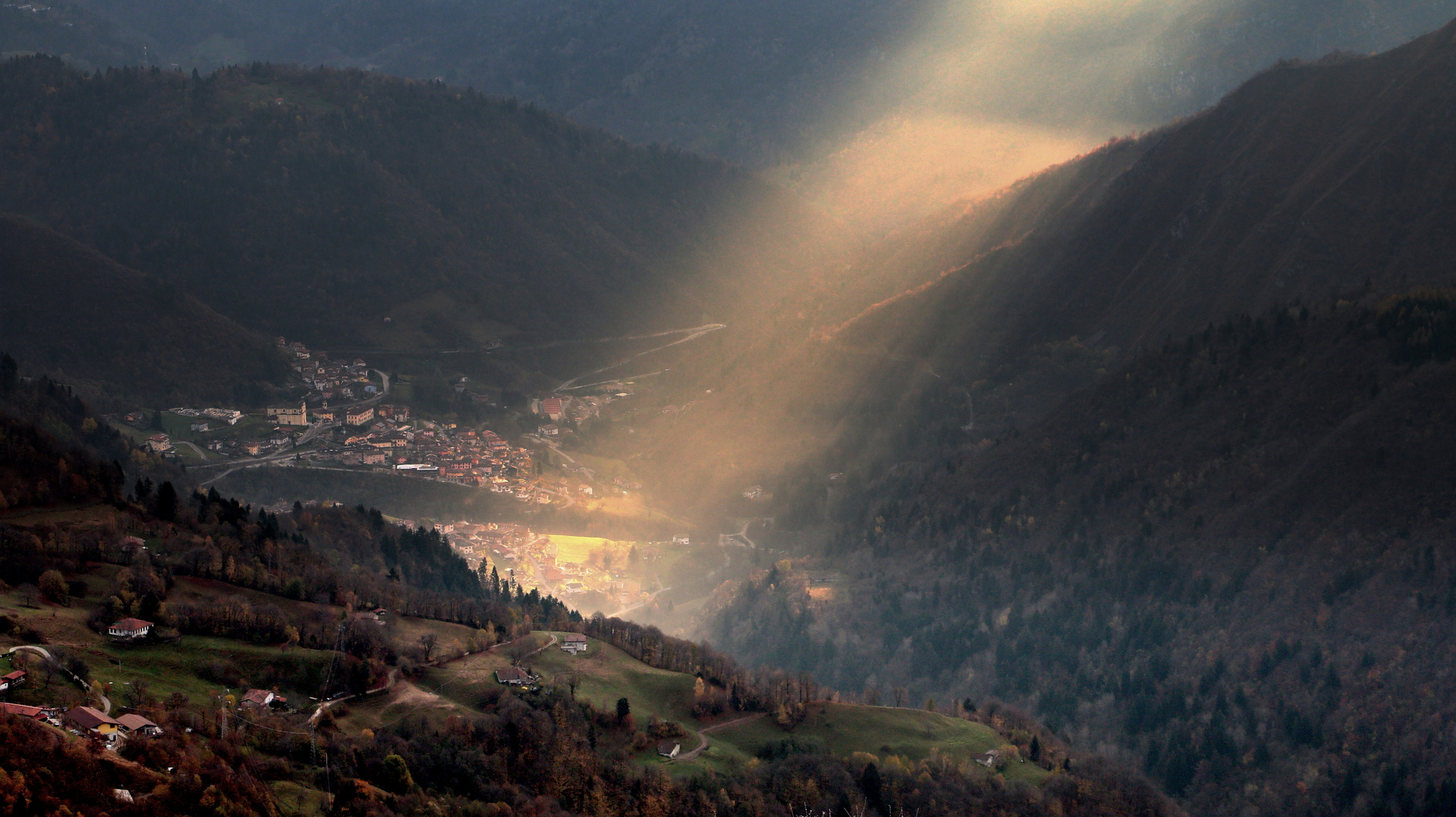 Cascata di luce