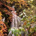 Cascata in autunno