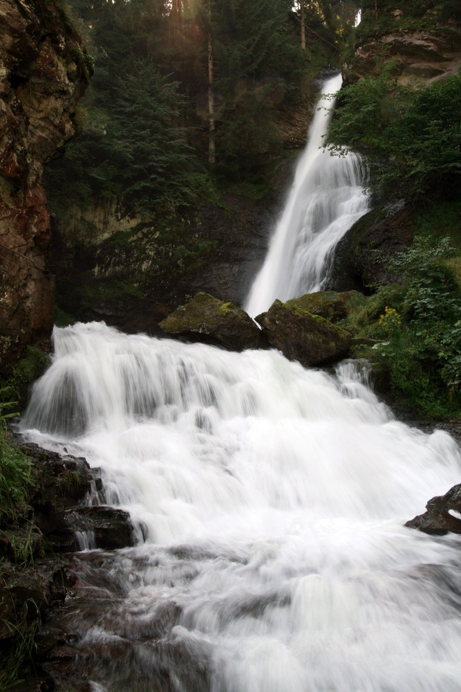 cascata in trentino