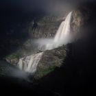 Cascate del Serio in notturna - Bergamo