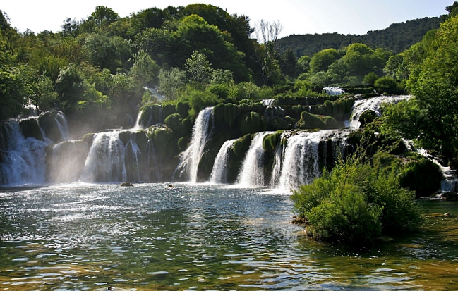 Cascate nel parco della KRKA - Croazia - 2