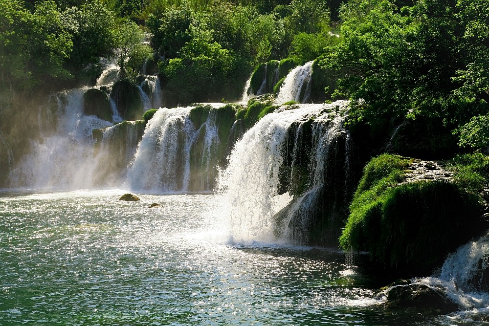 CASCATE NEL PARCO DELLA KRKA - CROAZIA