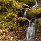 Cascatelle affluente del torrente Fallà (Monti delle Serre, Calabria)