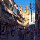 Casco antiguo de Pntevedra al atardecer.2022.