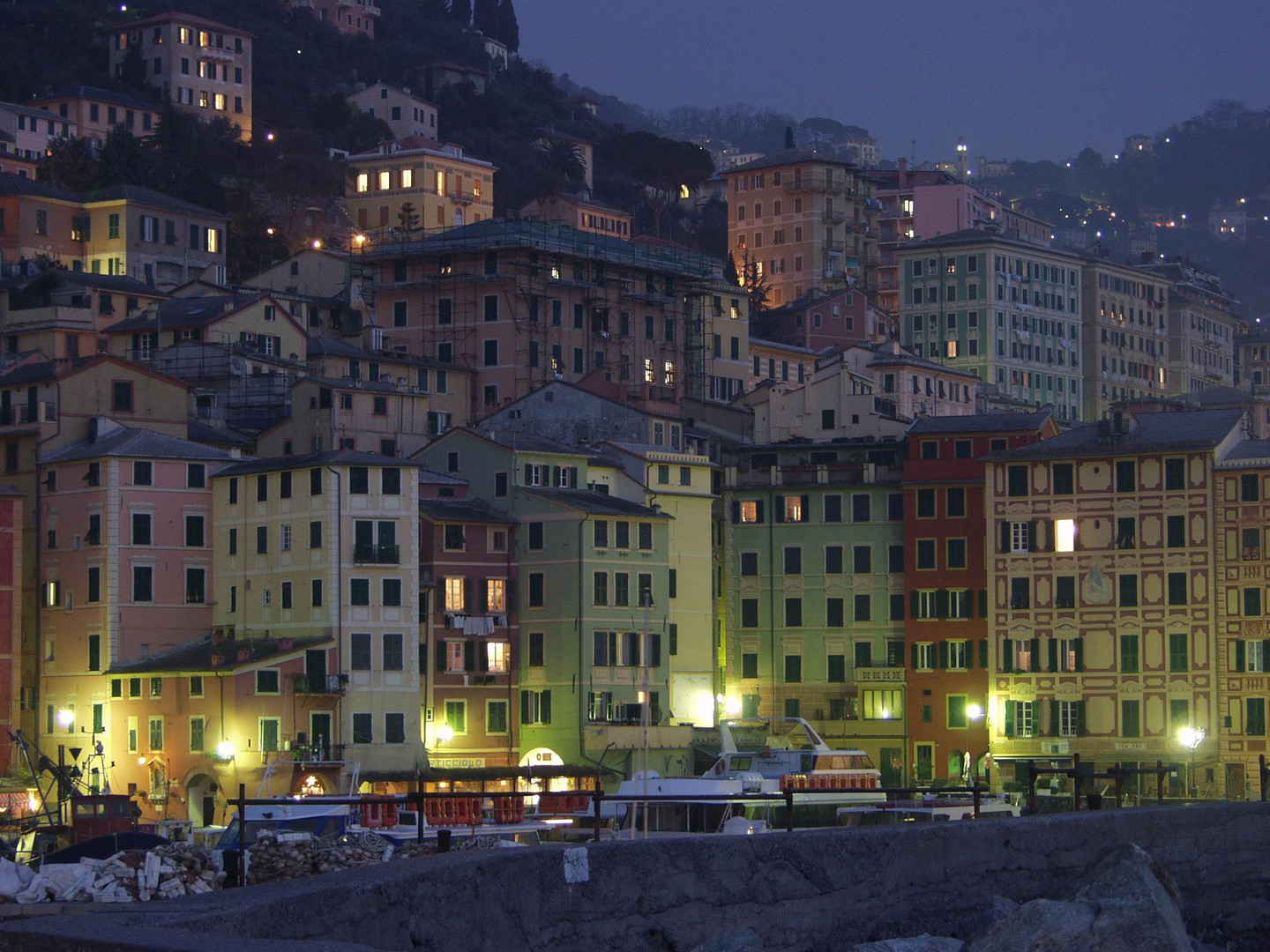 ...case di Camogli...