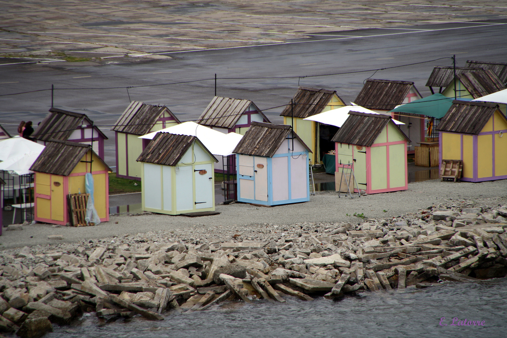 Casetas de pescadores