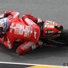 Casey Stoner beim Moto GP 2010am Sachsenring