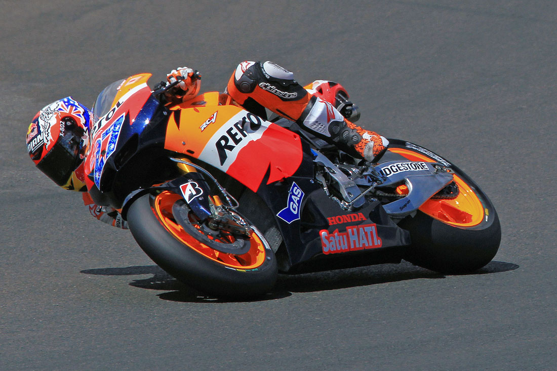 Casey Stoner in Le Mans