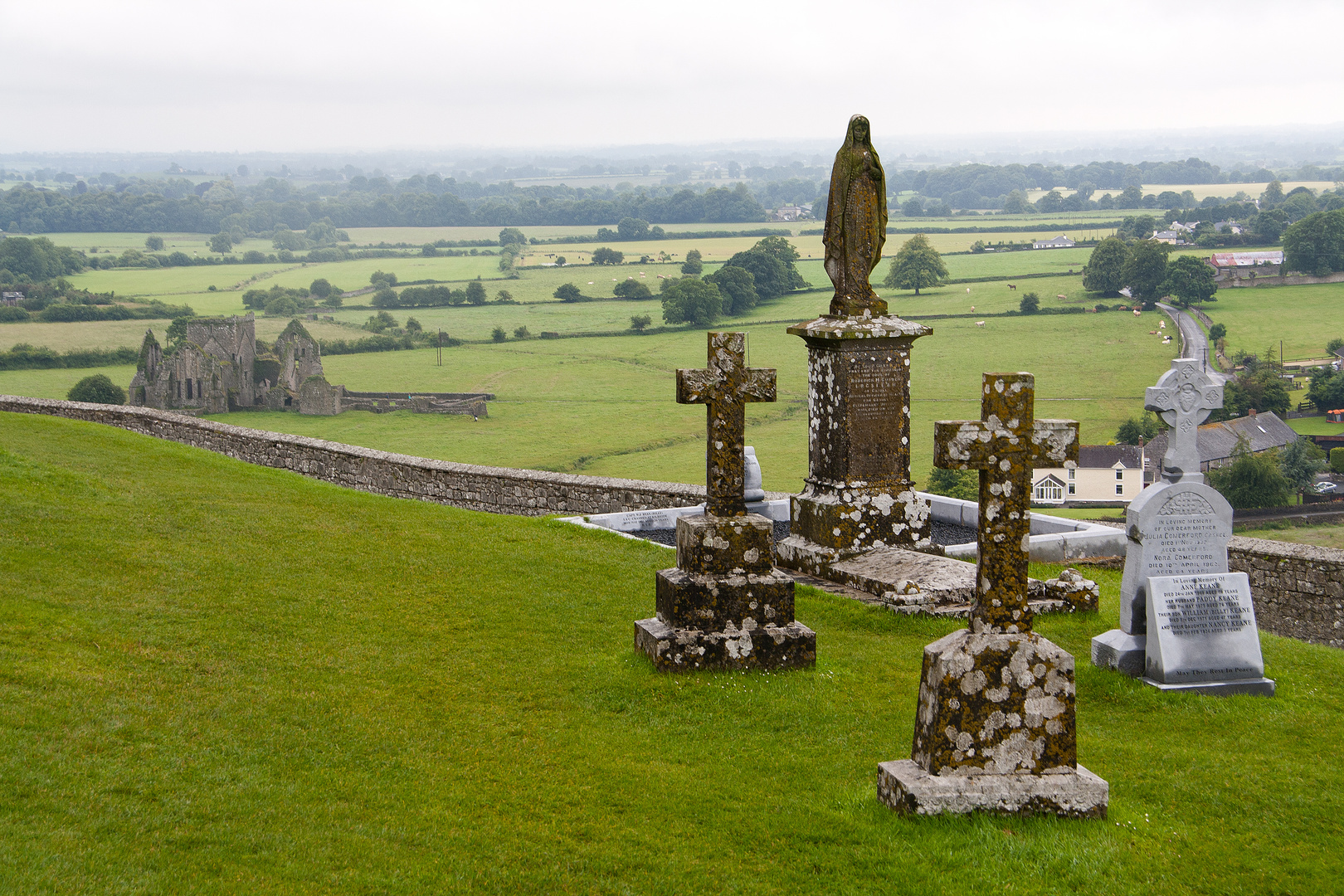 cashel rock blick zum 2. Kloster (Irland)
