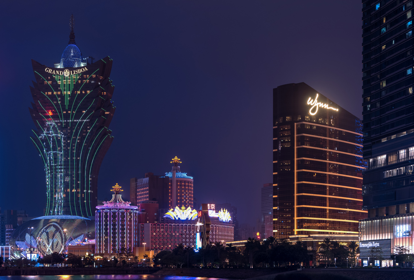 Casino Macau bei Nacht