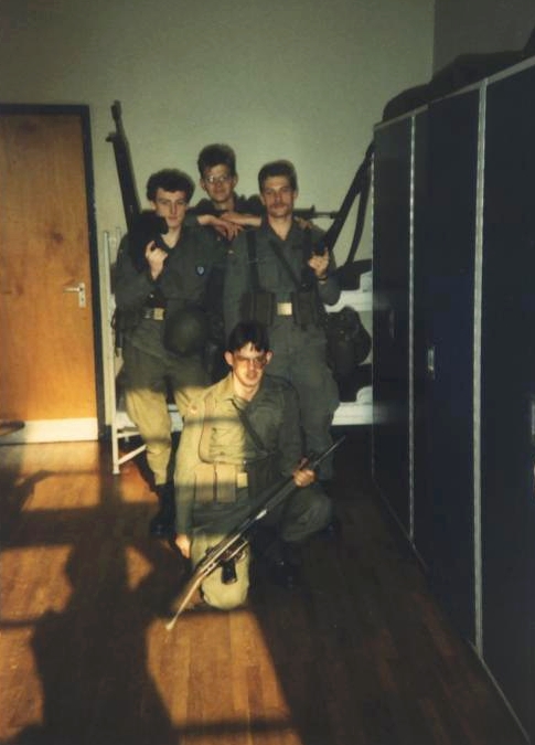 Caspari-Kaserne, Frühjahr 1988......Bild 3 von 5