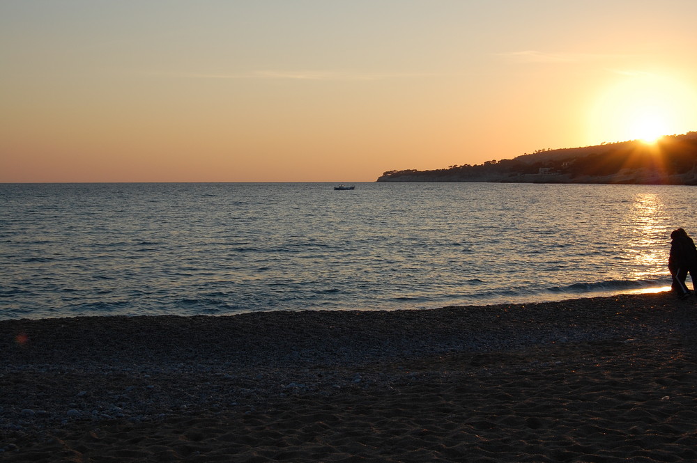 cassis couché de soleil