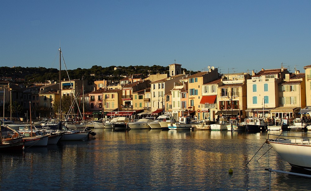 Cassis in der Abendsonne