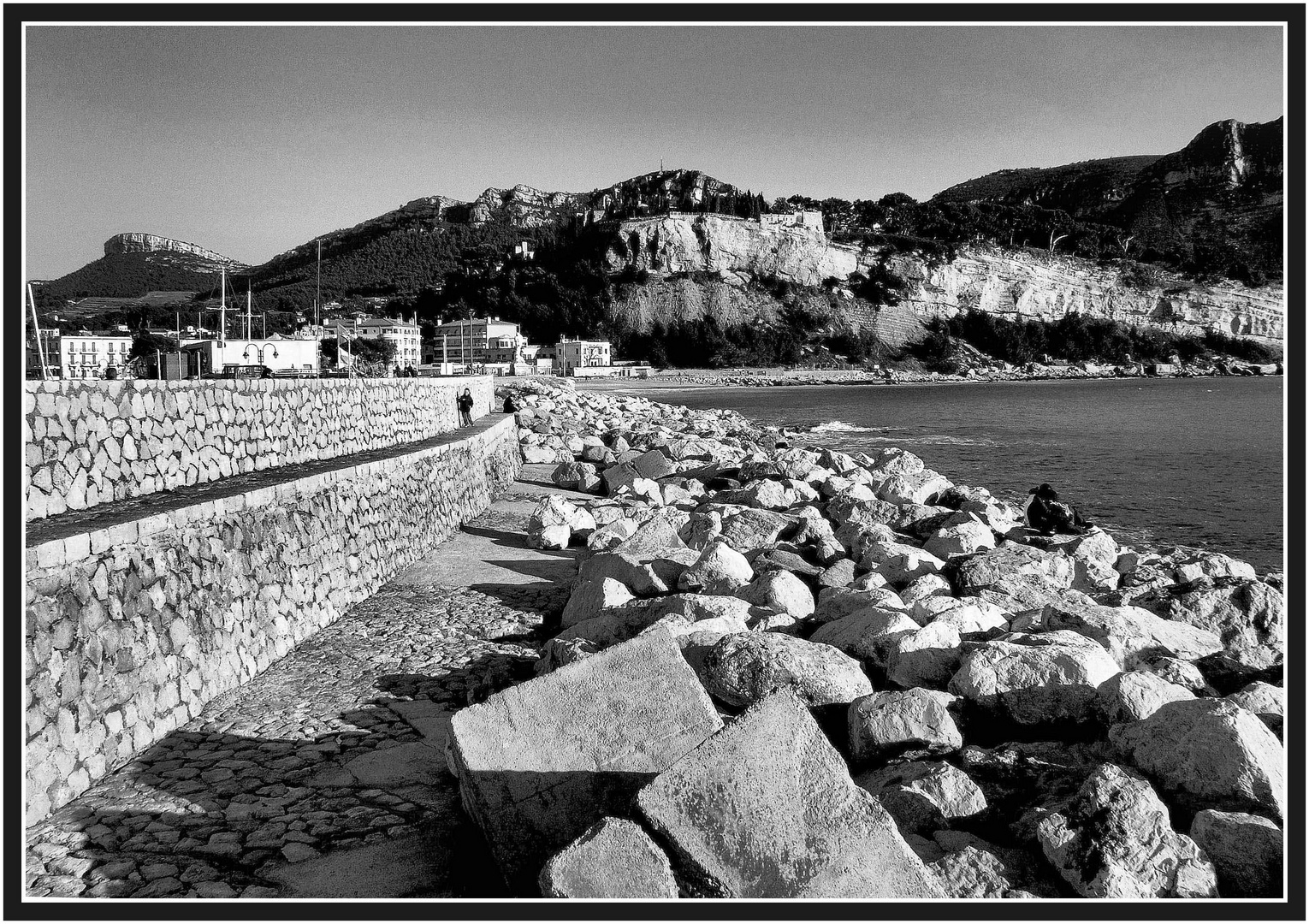 Cassis, la jetée