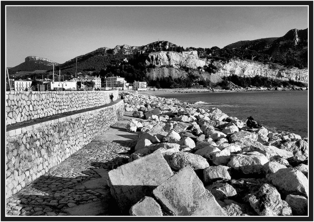 Cassis, la jetée