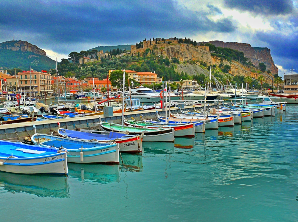 Cassis - les bateaux