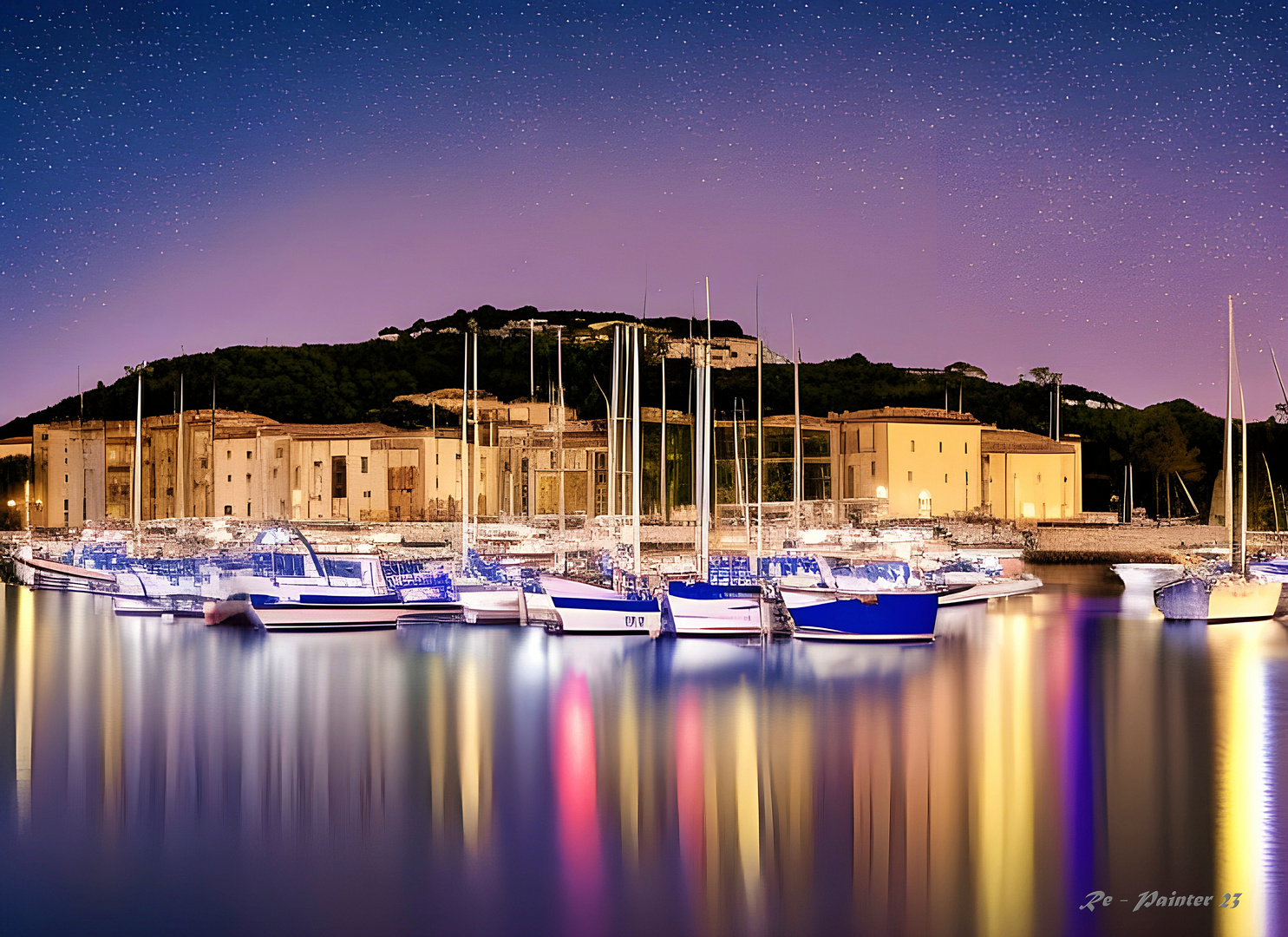 Cassis sous un ciel étoilé...