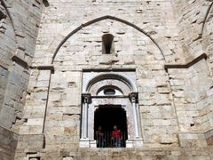 CASTEL DEL MONTE -INNENHOF DETAIL