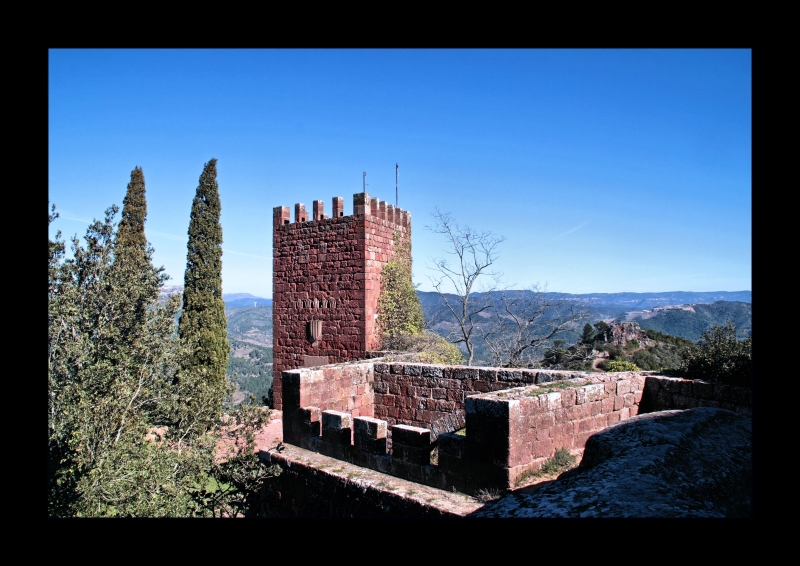 Castel Monestir de Sant Miquel d'Escornalbou in Riudecanyes