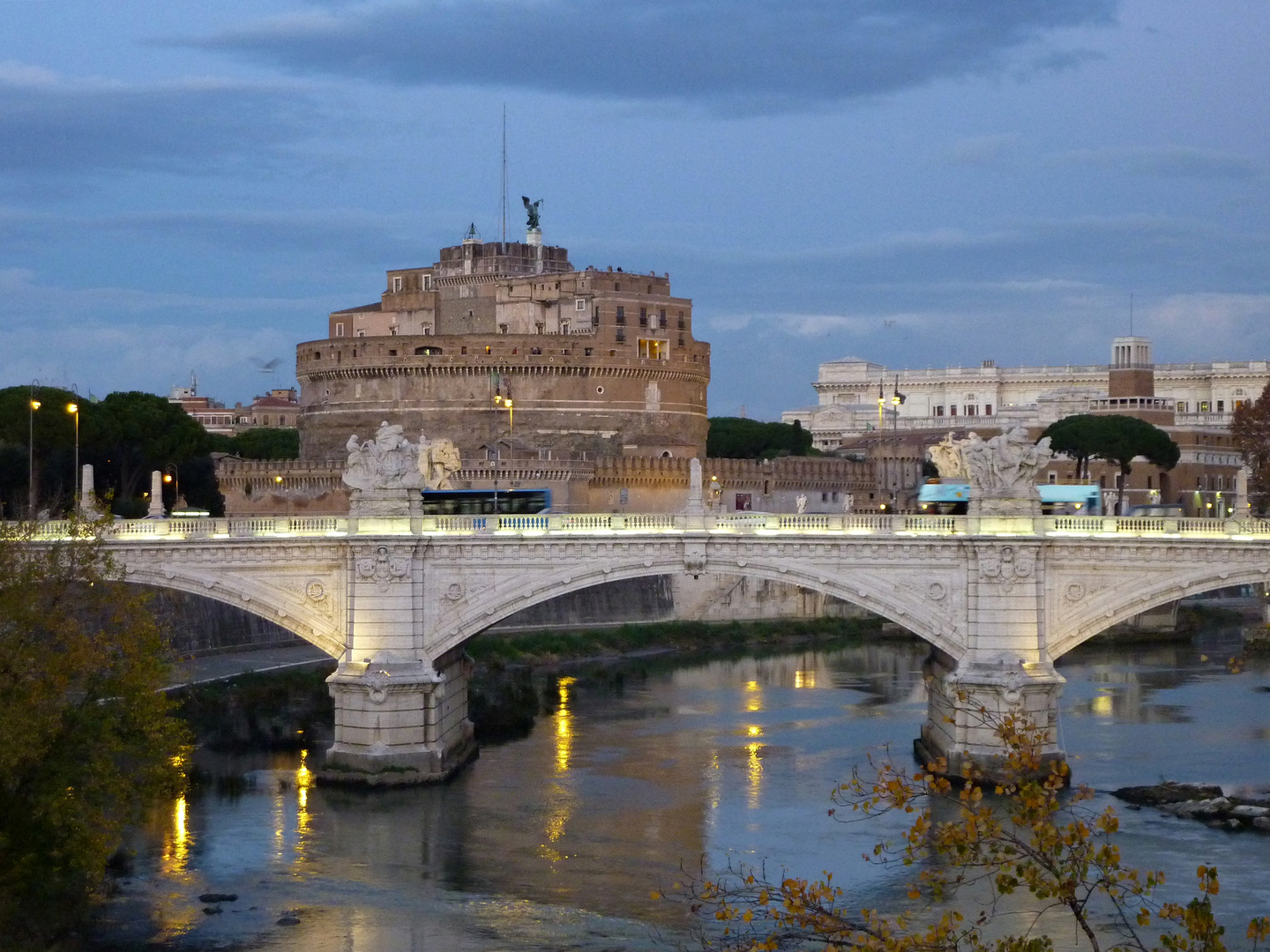 CASTEL SANT ´ANGELO AL ATARDECER