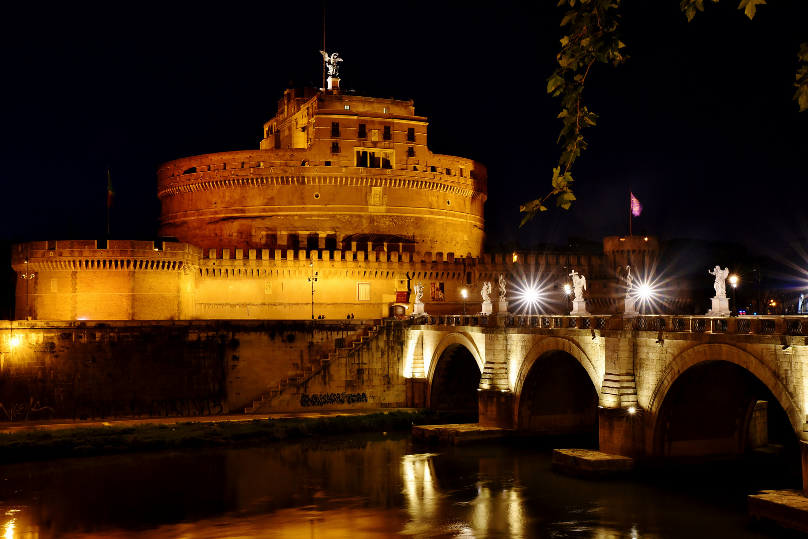 Castel Sant'Angelo,  Die Engelsburg in Rom