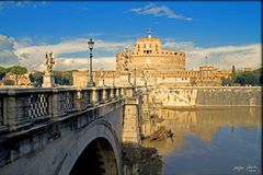 Castel Sant´Angelo mit Ponte S. Angelo