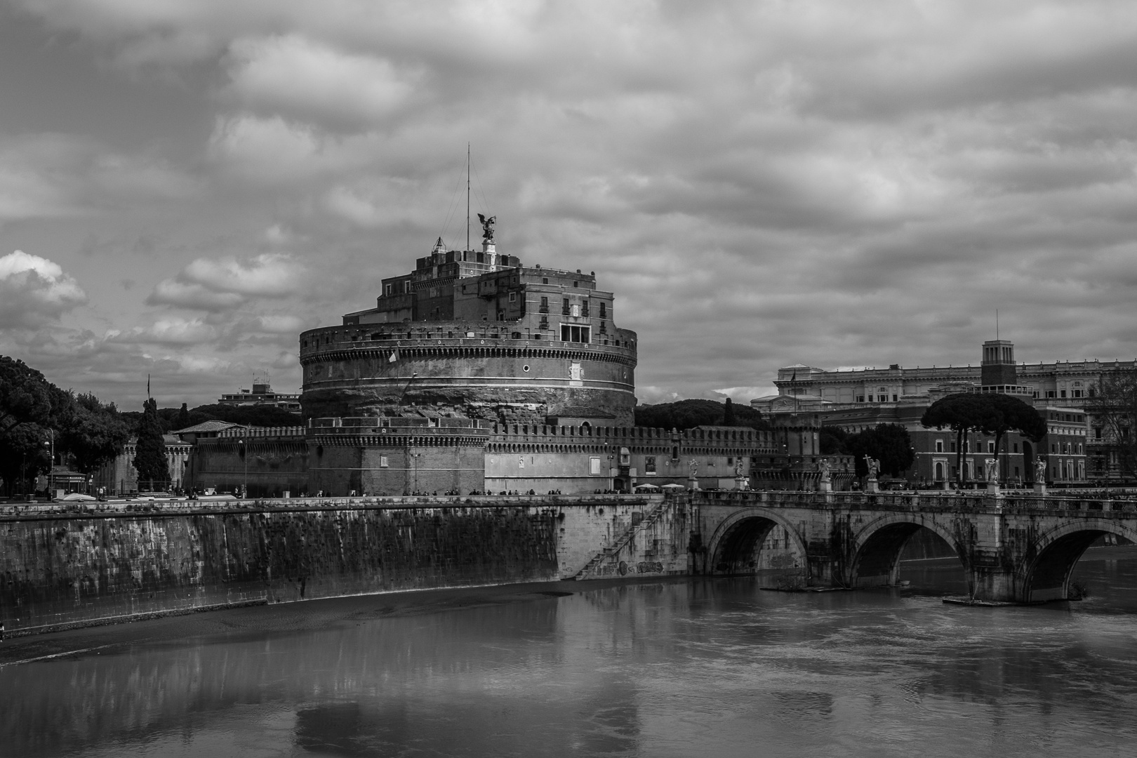 Castel Sant'Angelo Monochrome