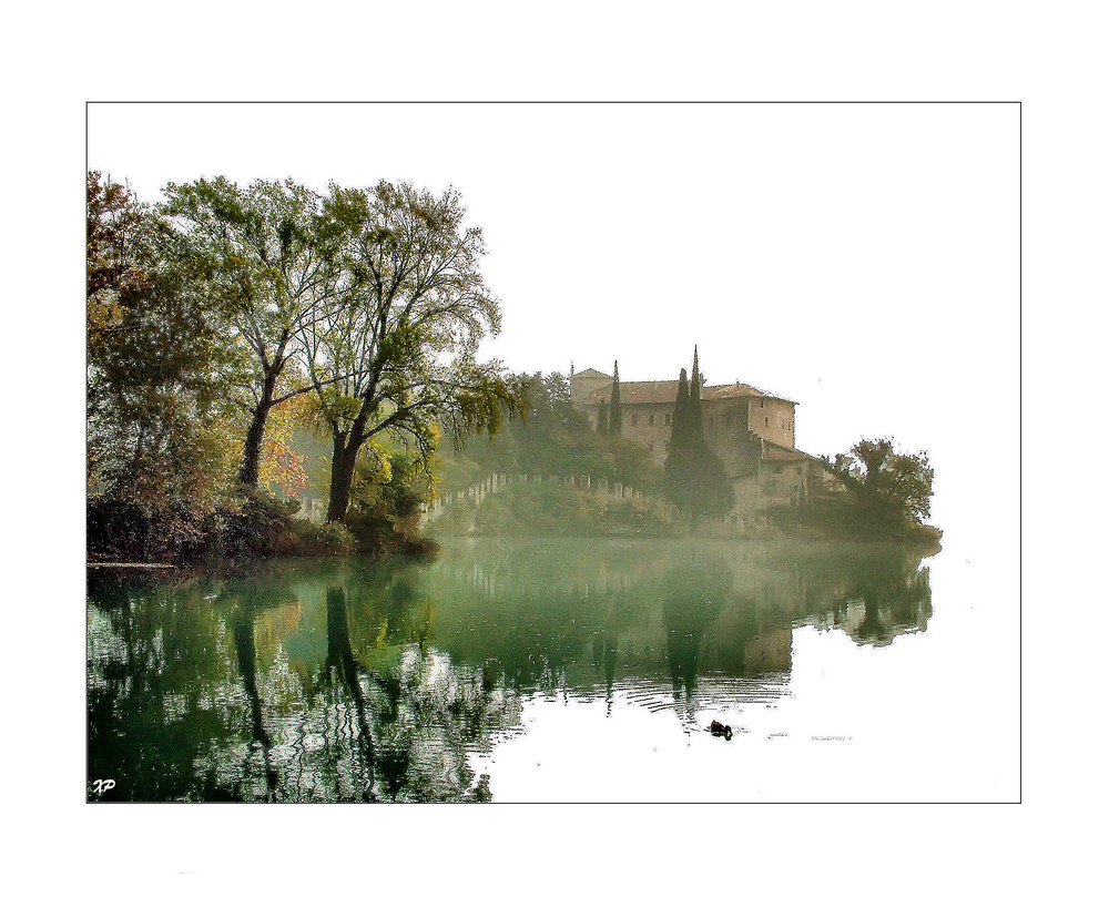 castel Toblino nella nebbia 2