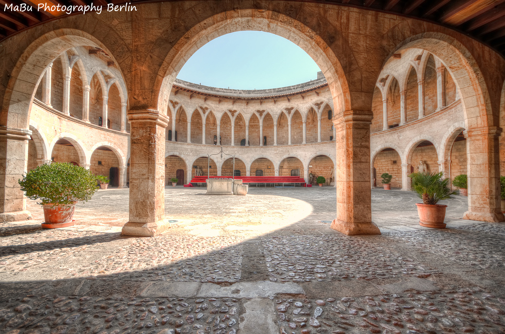 Castell de Bellver in Palma, Mallorca, Spanien