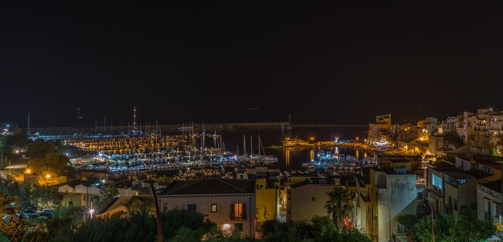 Castellammare del Golfo at Night