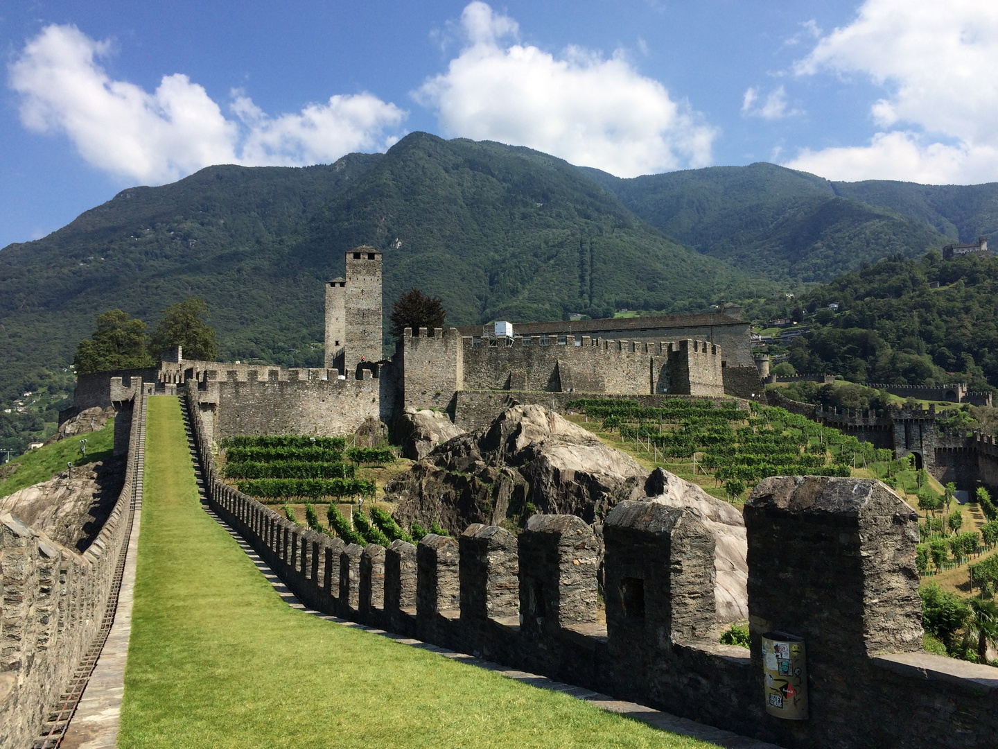 Castellgrande in Bellinzona